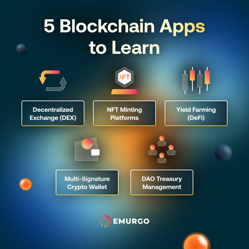 5 Blockchain Applications New Developers Should Learn