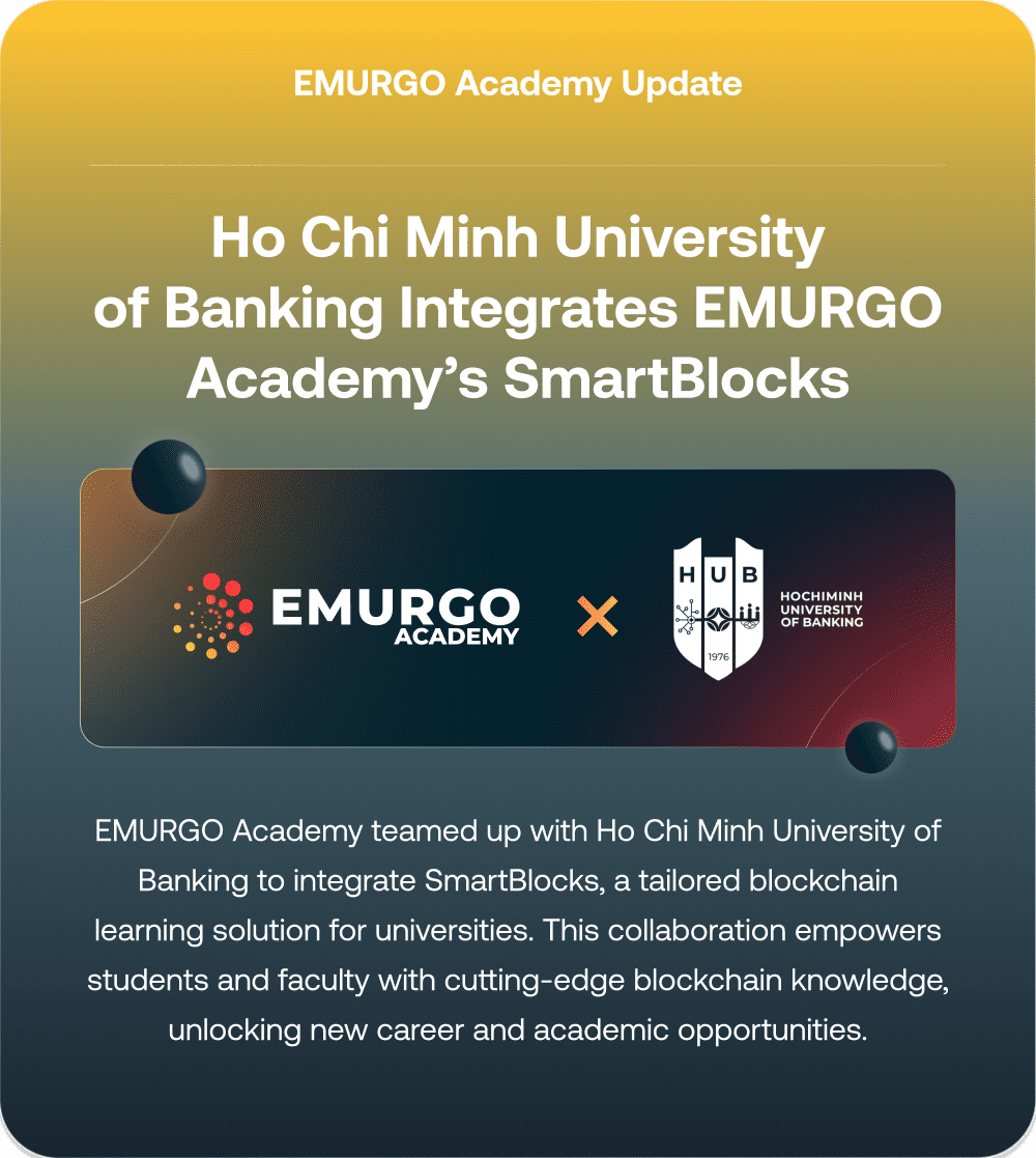 Blog 10 Ho Chi Minh University Of Banking Integrates EMURGO Academy’s SmartBlocks